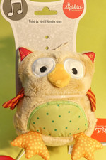 Minispieluhr Eule mit  "Brahms