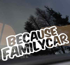 familienauto 4 doors aufkleber