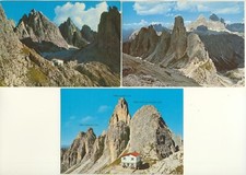 3 AK Fonda - Saviohütte Drei Zinnen Auronzo di Cadore Dolomiten Alpenhütten 1010