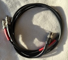 Phonosophie 5-Pin auf BNC RCA HIGH END DIN-Kabel 1 Meter