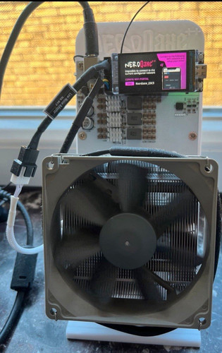 Nerdqaxe solo bitcoin miner - nerdqaxe++,