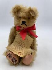 2/4 Teddybär / Hermann Plüschtiere Inflationsbär Replica 1924 Limitiert N° 188
