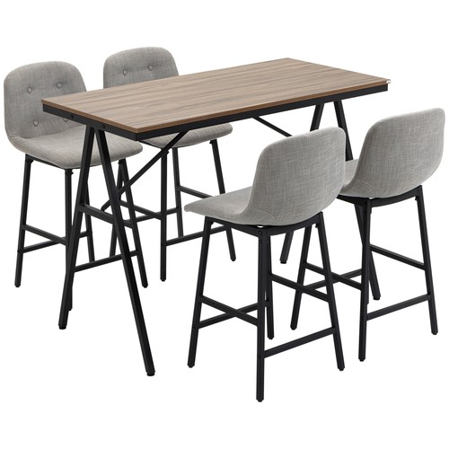 Bartisch mit barhocker set - bartisch,