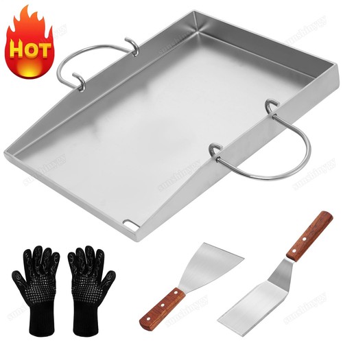 Edelstahl grillplatte set - edelstahl,