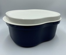 Tupperware Laibwächter - Kleine Brotbox Aufbewahrungsbox mit Deckel Blau
