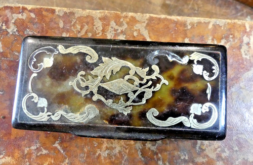 Tabakologie tabakdose horn mit - tabakologie,