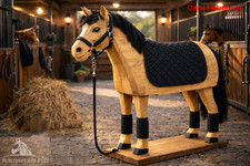 Set halfter mit strick - halfter,