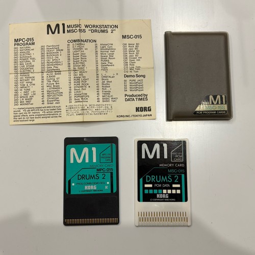 Korg pcm card drums 2 - drums,