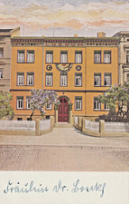 AK Halle Saale, Seydlitz-Lyzeum, Karlstr. 6,  ca. 1920