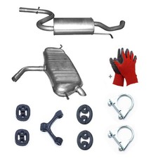 Mitteltopf Endtopf Auspuff +