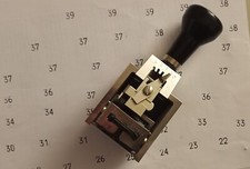 REINER Paginierstempel C, 6-stellig, sehr stabile Vollmetallausführung