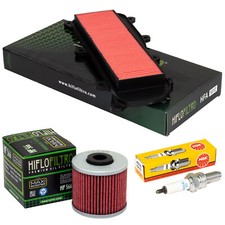 Set Luftfilter Ölfilter Zündkerze Wartung für Kymco People 300 GT i V410 2011-20