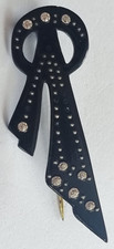 E0025 - Trauerschmuck Brosche