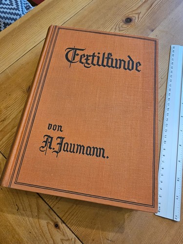 Textilkunde 1938 jaumann - textilkunde,