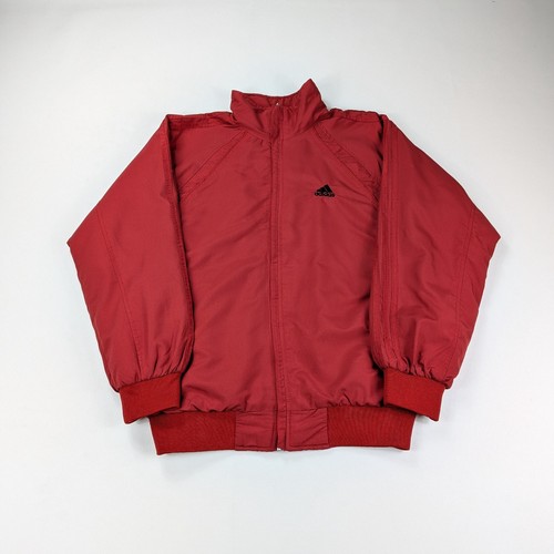 Adidas vintage bomberjacke - vintage, rot