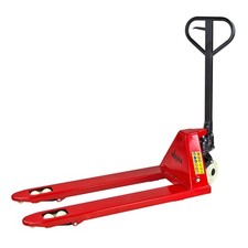 Gabelhubwagen Hubwagen Handhubwagen mit Doppelrollen 2 t 2000 kg Gabel 114 cm