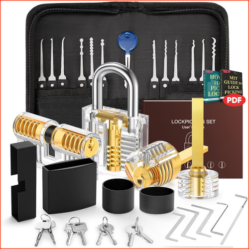 Lockpicking set stück mit - lockpicking,