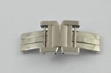 CARTIER TANK FRANCAISE HERREN STAHL FALTSCHLIESSE 18MM VINTAGE RAR