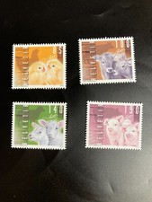 Schweiz 2013 Satz Tiere auf