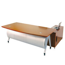 Bürotisch Arbeitstisch Schreibtisch London 1B 2.Wahl Kirschbaum Furnier 2m Büro