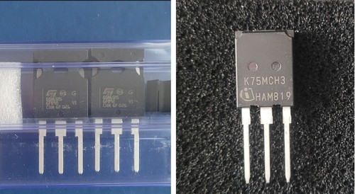 Power transistoren 2x - 3x, transistoren: