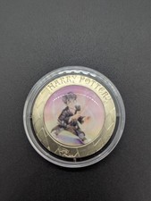 Harry Potter Gedenkmedaille 2001 | Neusilber | Polierte Platte | Zertifikat