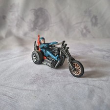 Hot Wheels 6049 RRRumblers Torque Chop Trike ?♠ Blue Rider Figur Hongkong 1971