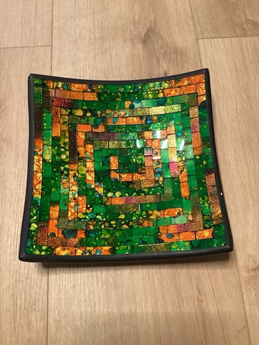 Mosaikschale aus mauritius - mosaikschale,