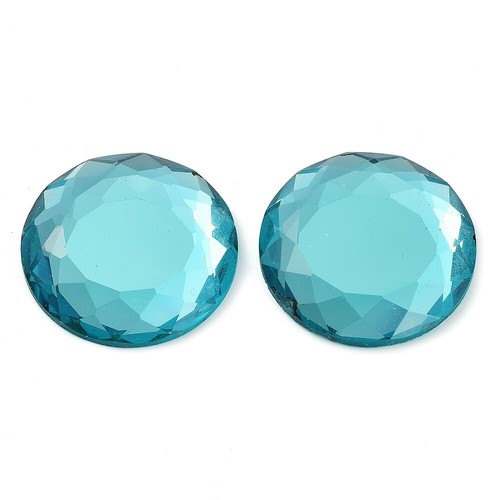 Facettierte glas cabochons - facettierte,