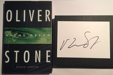 Oliver Stone Signiert Buch Original Unterschrift Autogramm Hollywood Oscar