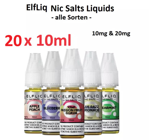 20x elfliq liquid 10ml - elfliq, by