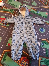 warmer Schneeanzug Name It Gr. 62 / 68 blau *Autos