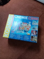 KOSMOS C2000 CHEMIE LABOR Experimentierkasten + LEHRBUCH --RARITÄT--