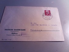 Alter Briefumschlag DDR Deutsche Bauern-Bank Köthen 1962