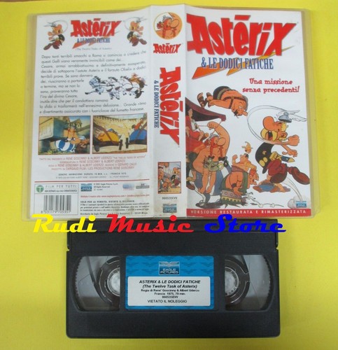 Vhs film asterix - asterix, zwÖlf