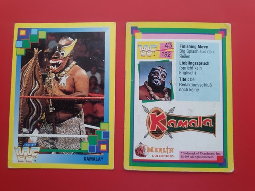 Wwf trading card sammelkarte - wwf,