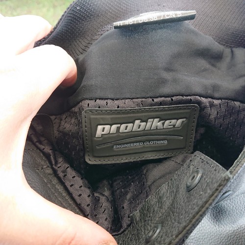 Coole motorradhose echt - echt, leder