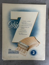 Die 7 Band 2 große Erfolge Caramba nur Samba O Donna Juanita Noten Akkordeon