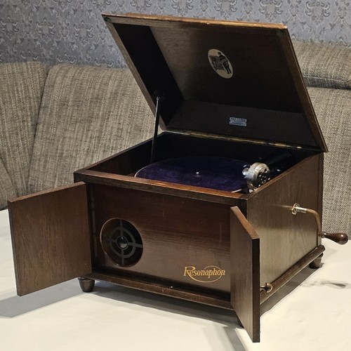 Antikes resonaphon grammophon - antikes,