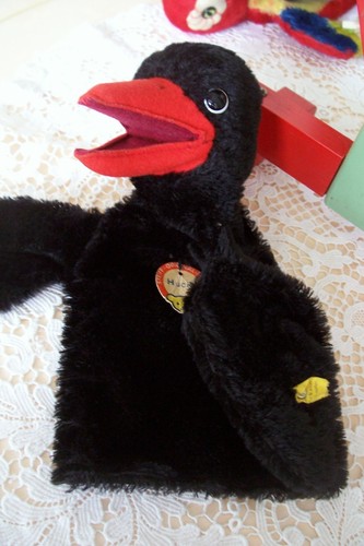Steiff handpuppe hucky - steiff,