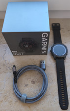 Garmin fenix 7 - Solar Edition (47mm, Schiefergrau) mit defektem "Runter"-Knopf