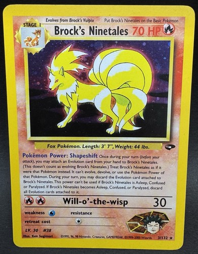 Brock ninetales 132 - brock's,