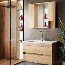 Badmöbel-Set Marmara Eiche|