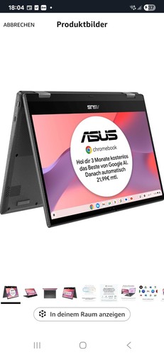 Asus chromebook flip cm1 - flip, 14"
