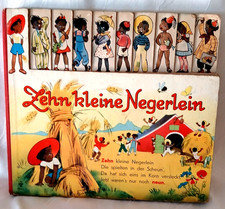 Bilderbuch 1950, ZEHN KLEINE NEGERLEIN,Elsa Schnell-Dittmann, 1800/1  PESTALOZZI