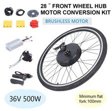 28in Electric Bike Wheel Kit