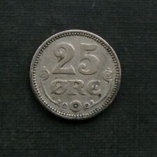 AA) Dänemark 25 Öre 1915