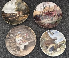 Sammlerstück 4 Teller "Life OnFarm" Familienset