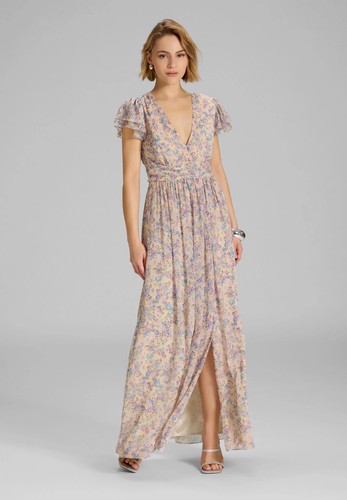 Maxikleid mit kurzen
