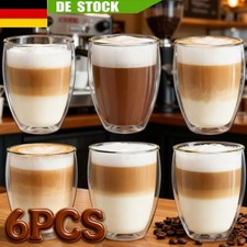 6 Stück Doppelwandgläser